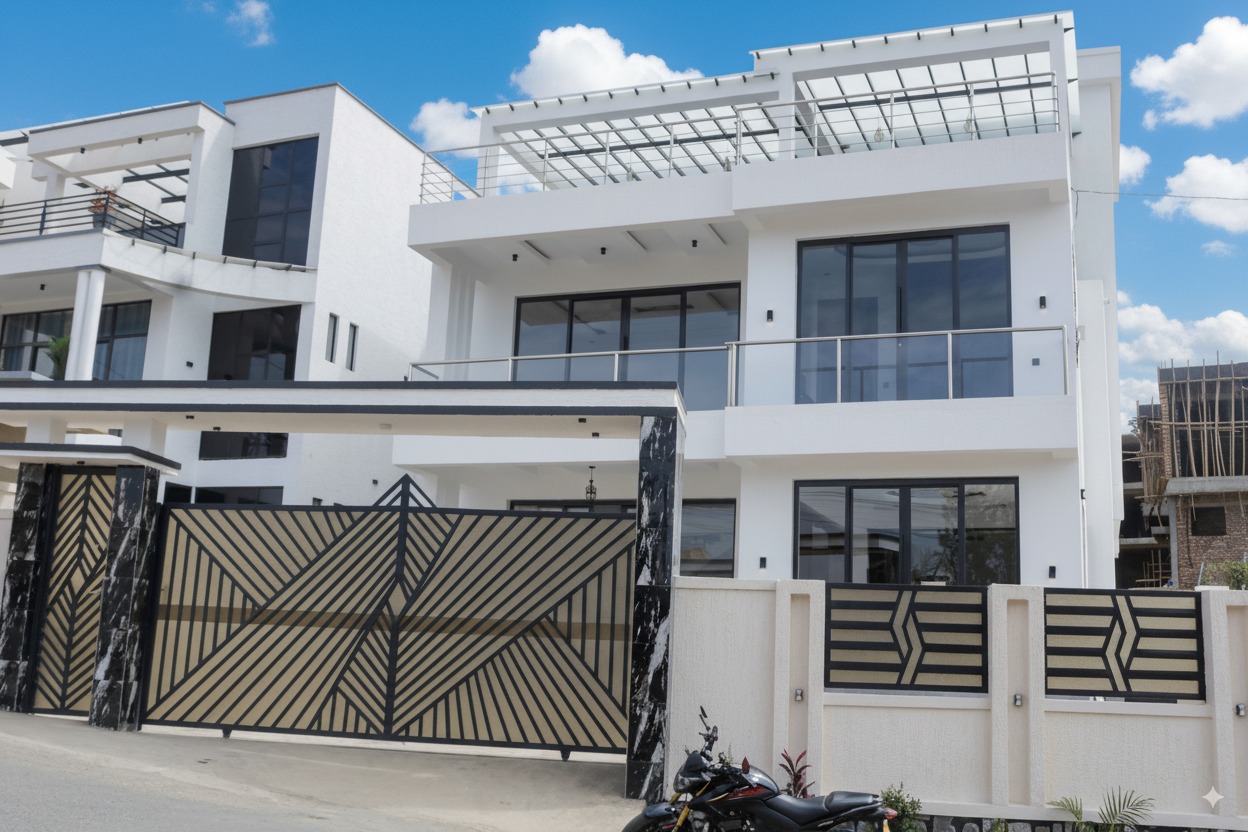 Modern 5-Bedroom House for Sale in Kigali – Luxury Living with Rooftop View
